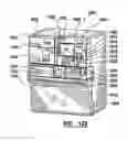 Fig. 33 - Banking terminal that operates to cause financial transfers responsive to data bearing records