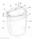 Fig. 01 - Shredder and/or shredder head with pivotable top panel