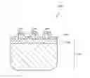 Fig. 01 - Transistor with high breakdown voltage having separated drain extensions
