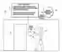 Fig. 01 - COMMUNICATIONS SYSTEM PROVIDING PERSONNEL ACCESS BASED UPON NEAR-FIELD COMMUNICATION AND RELATED METHODS