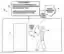 Fig. 01 - Security system providing temporary personnel access based upon near-field communication and related methods