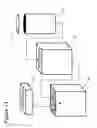 Fig. 12 - Portable audio amplifier with interchangeable housing and storage compartment