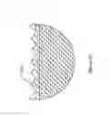 Fig. 17 - REPLACEABLE WET-SET TACTILE WARNING SURFACE UNIT AND METHOD OF INSTALLATION AND REPLACEMENT