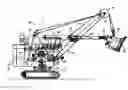 Fig. 01 - Hydraulic crowd system for electric mining shovel