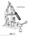 Fig. 12 - Hand operated injection molding apparatus