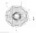 Fig. 08 - Molded rotatable base for a porous pad