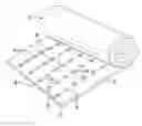 Fig. 01 - Roll-form shock and drainage pad for outdoor field installations
