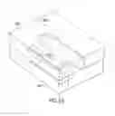 Fig. 23 - Method of custom fitting an article of footwear and apparatus including a container