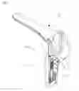 Fig. 01 - Disposable speculum having lateral stabilizing mechanism