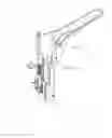 Fig. 12 - Disposable speculum having lateral stabilizing mechanism