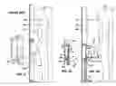 Fig. 06 - Positionable zero-footprint self-cleaning urinal and very low water-usage mist-dispensing means