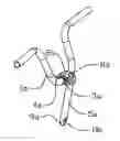 Fig. 01 - Adjusting mechanism for handle position of bicycle