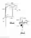 Fig. 04 - PORTABLE TABLE SUSPENDED FROM A VERTICAL SUPPORT