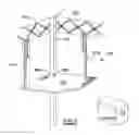 Fig. 03 - PORTABLE PLATFORM SUSPENDED FROM A VERTICAL SUPPORT