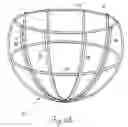 Fig. 04 - SUBSTANTIALLY SPHERICAL YARD WASTE CONTAINER/INCINERATOR