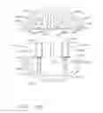 Fig. 80 - Surgical stapler anvil comprising a plurality of forming pockets