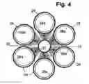 Fig. 06 - SELF-SUSTAINING ELECTRIC-POWER GENERATOR UTILIZING ELECTRONS OF LOW INERTIAL MASS TO MAGNIFY INDUCTIVE ENERGY