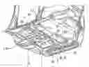 Fig. 01 - Vehicle floor frame structure