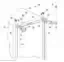 Fig. 01 - Refrigerator door pocket hinge assembly