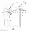 Fig. 03 - Refrigerator door pocket hinge assembly