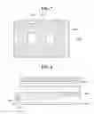 Fig. 06 - Backlight assembly and display device having lower profile and/or reduced weight