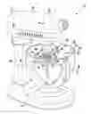 Fig. 01 - Stand mixer wiping beater