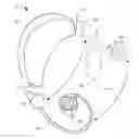 Fig. 01 - Behind-the-ear hearing aid with interchangeable ear hook and ear tube