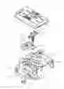 Fig. 01 - Power outlet with shield locking mechanism
