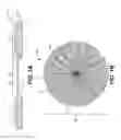 Fig. 02 - Homogeneous polishing pad for eddy current end-point detection