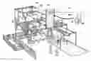 Fig. 01 - Wet play structure including a non-harnessed course and a harnessed course