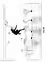 Fig. 13 - Wet play structure including a non-harnessed course and a harnessed course