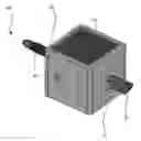 Fig. 01 - MRI device with a plurality of individually controllable entry ports and inserts therefor