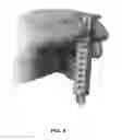 Fig. 10 - Method of implanting a prosthesis device using bone cement in liquid form