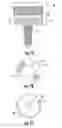 Fig. 07 - Torque drive device for use with a dynamic pedicle screw