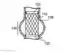 Fig. 01 - Prosthetic cardiac valve from pericardium material and methods of making same