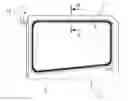 Fig. 01 - Emergency jettison window pane and associated ejection system