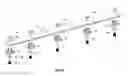Fig. 04 - Adjustable door sill assembly and carriage