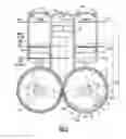 Fig. 07 - Internal combustion engine with exhaust-phase power extraction serving cylinder pair(s)