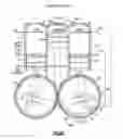 Fig. 08 - Internal combustion engine with exhaust-phase power extraction serving cylinder pair(s)