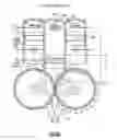 Fig. 19 - Internal combustion engine with exhaust-phase power extraction serving cylinder pair(s)