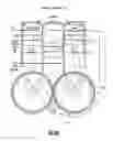 Fig. 24 - Internal combustion engine with exhaust-phase power extraction serving cylinder pair(s)