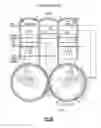 Fig. 27 - Internal combustion engine with exhaust-phase power extraction serving cylinder pair(s)