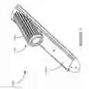 Fig. 02 - Heat sink and LED cooling system
