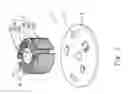 Fig. 02 - HEAT-DISSIPATING STRUCTURE FOR MOTOR STATOR