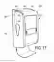 Fig. 16 - Automatic dispenser for hand-sanitizer lotion