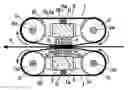 Fig. 01 - Multiple endless belt type band sheet coiling tension applying apparatus