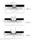Fig. 08 - Self aligned device with enhanced stress and methods of manufacture