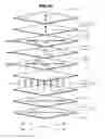 Fig. 13 - Vertical alignment type liquid crystal display device with viewing angle characteristics improved by disposing optical plates