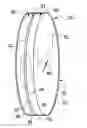 Fig. 01 - Product comprising a flexible ophtalmic lens, and method for mounting such a flexible ophtalmic lens on an eyeglasses lens