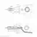 Fig. 01 - Magnetic head suspension having a load beam part with an inflection point